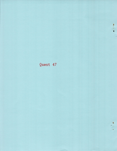 Quest 01